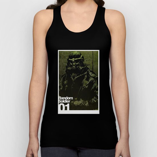 Random Solider 01 Unisex Tank Top