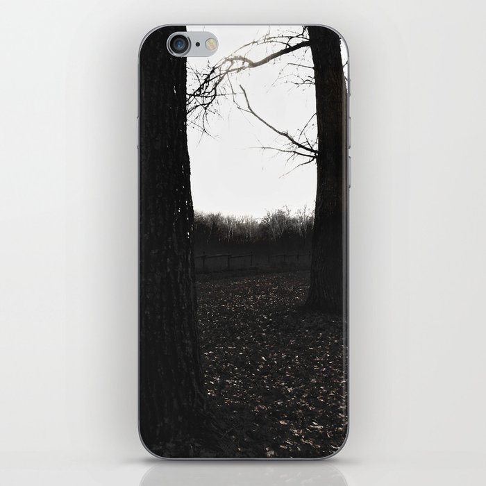 Forest contrast iPhone Skin