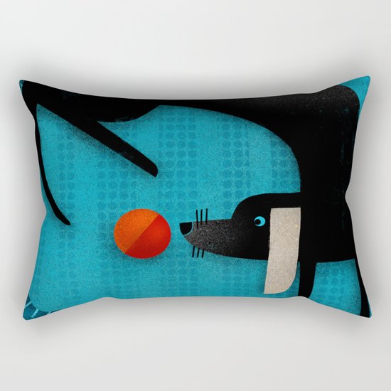 EYE ON THE BALL Rectangular Pillow
