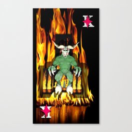 king card Canvas Print