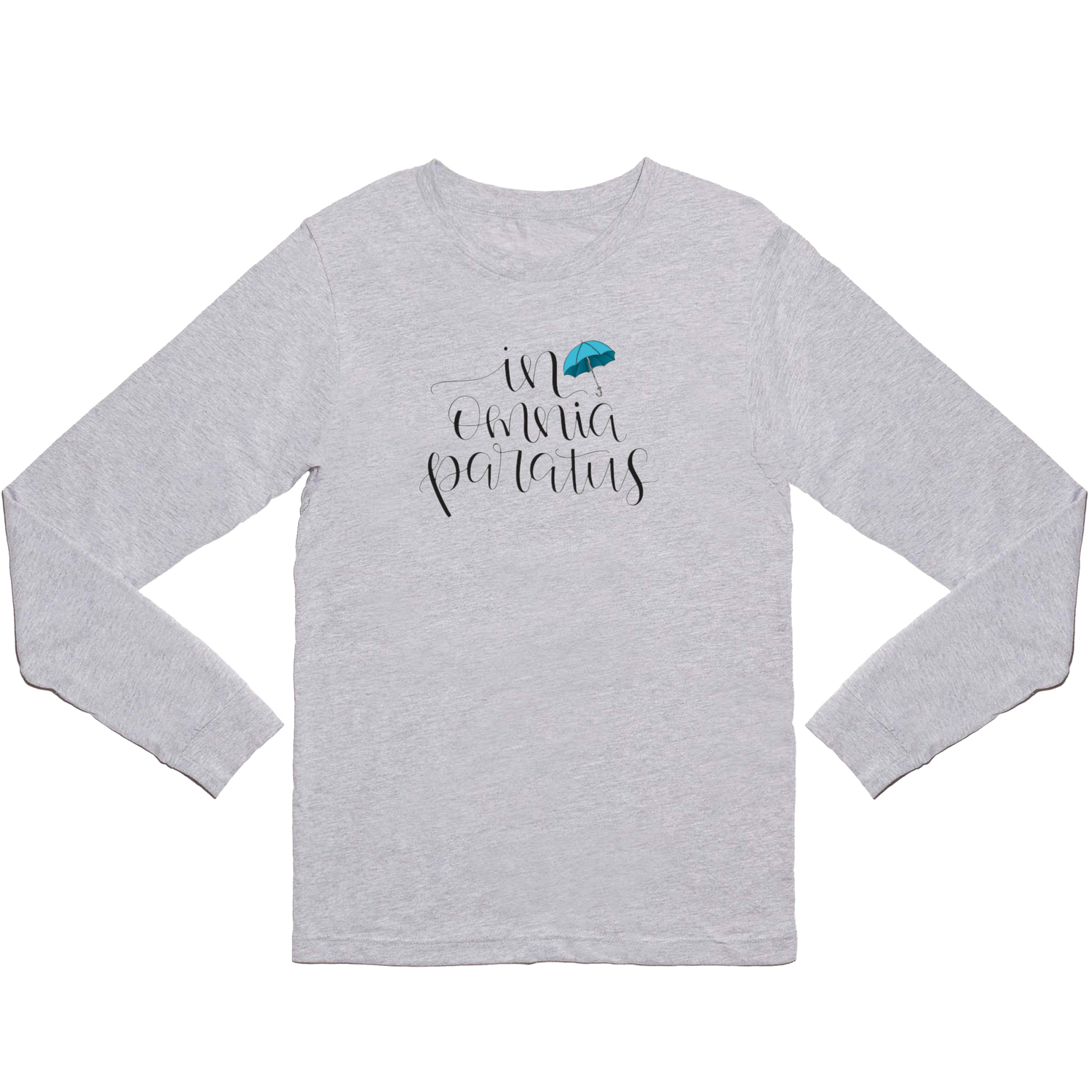 In Omnia Paratus Ready For Anything Gilmore Girls Quote Long Sleeve T Shirt By Little Inklings Society6