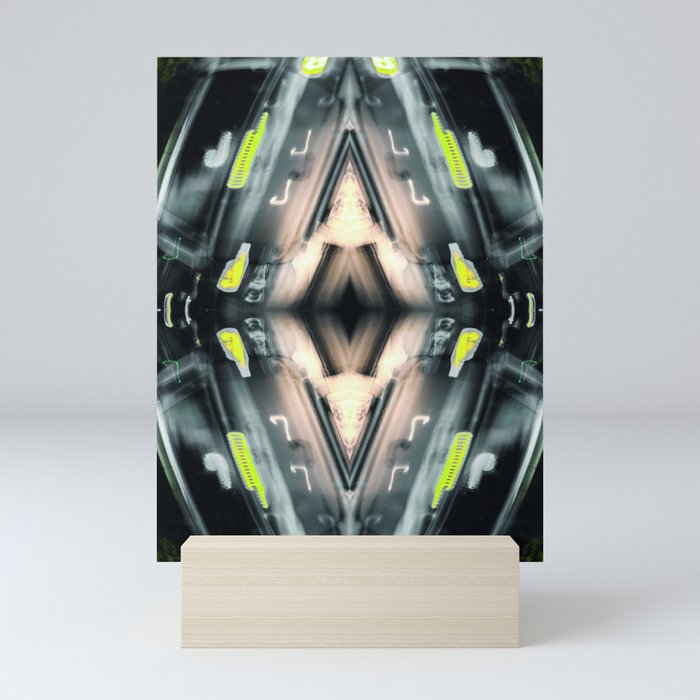 Kaleidoscopic Car Mini Art Print