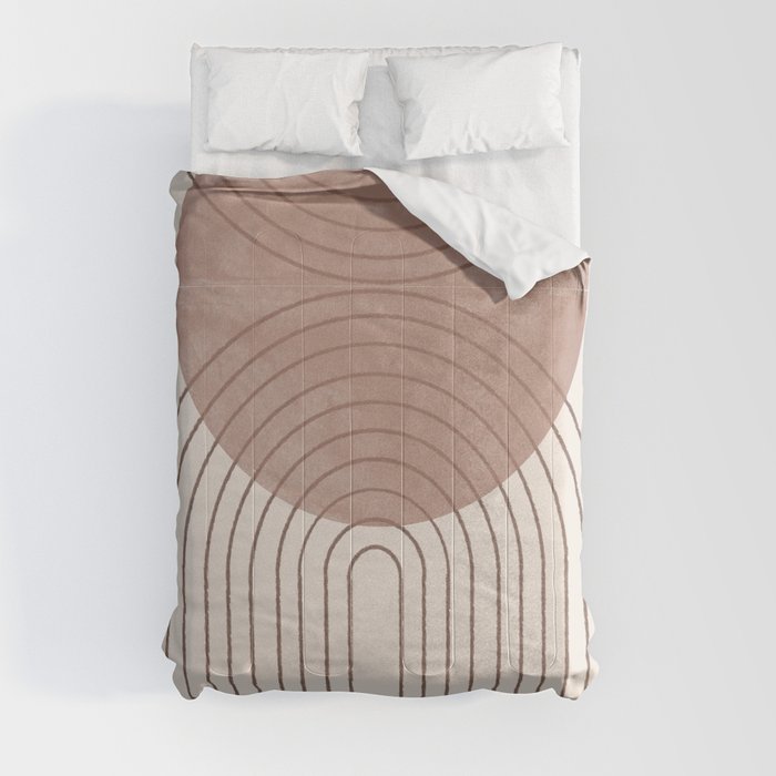 Abstract Modern Poster Arch  Comforter
