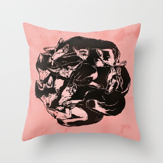 Furball Throw Pillow