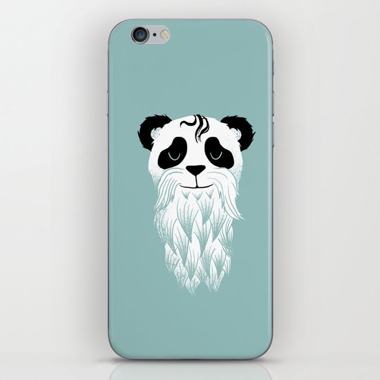 Panda Beard iPhone Skin