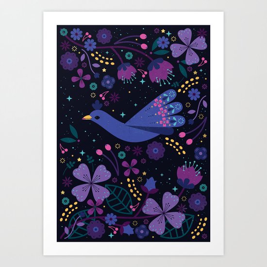 Big Blue Art Print