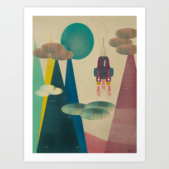 life on mars Art Print