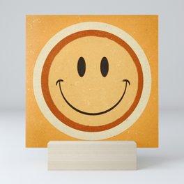 Retro Smile Mini Art Print