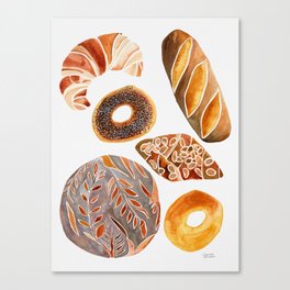 Give Me All the Bread Canvas Print