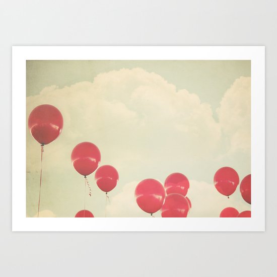 High in the Sky Art Print
