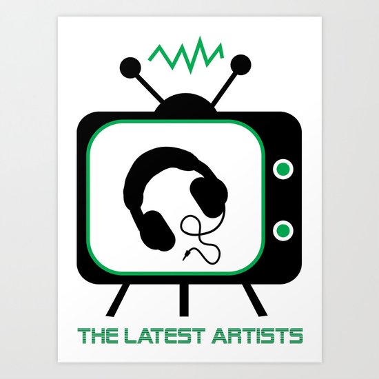 The Latest Artists Art Print