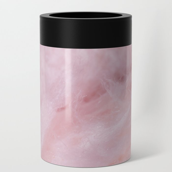 Blush Pink Cotton Candy  Can Cooler