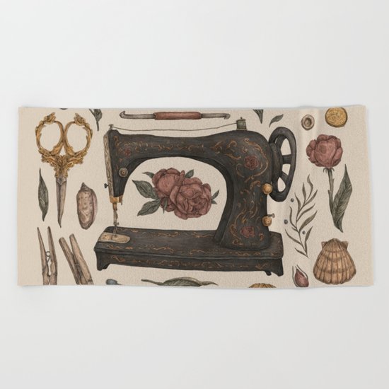 Sewing Collection Beach Towel