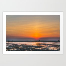 Cape Cod sunset Art Print