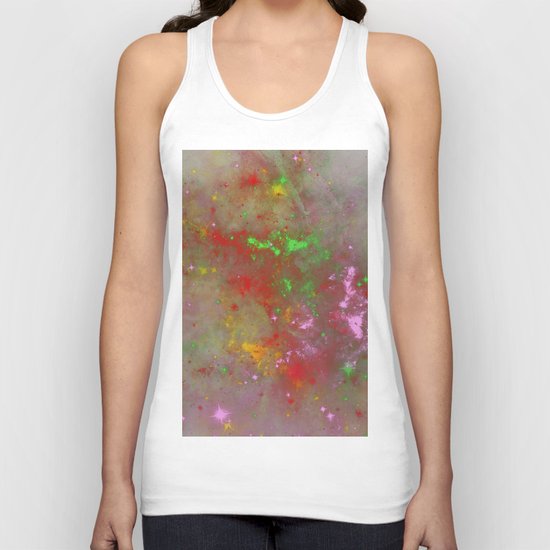 When Galaxies Meet Unisex Tank Top