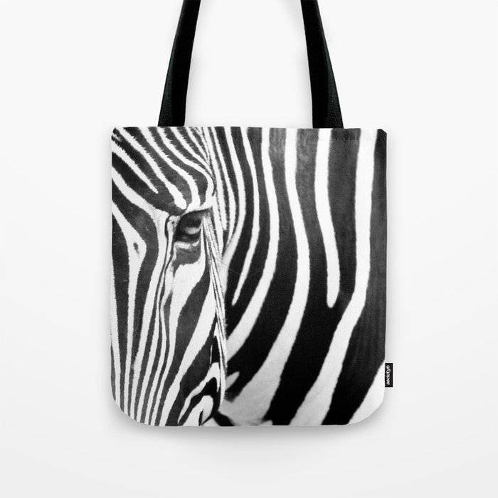 zebra Tote Bag by Bunny Noir | Society6