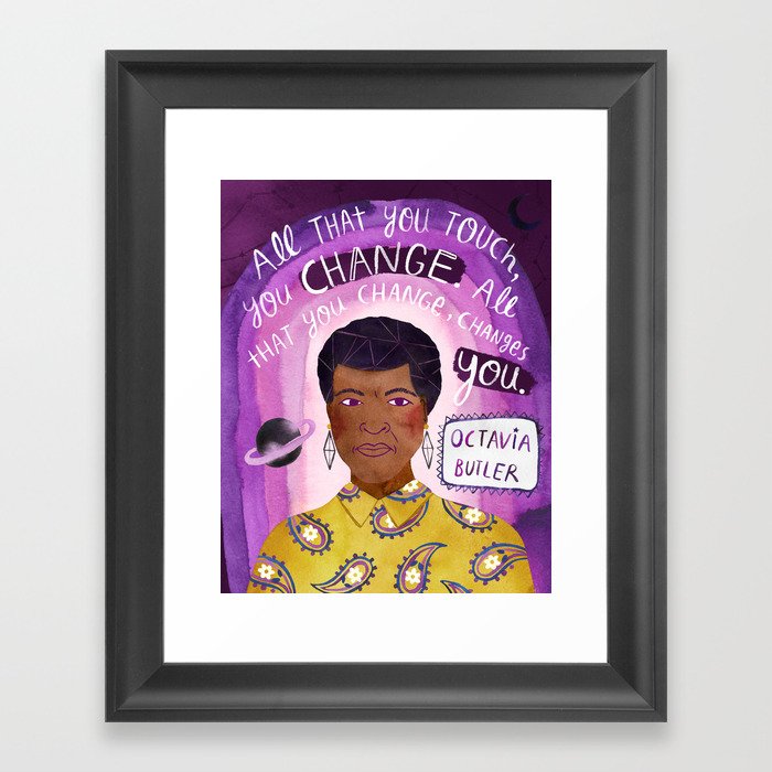 Octavia Butler Framed Art Print
