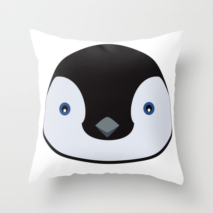Penguin Throw Pillow