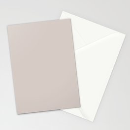 Crystal Grey-Tan Stationery Card