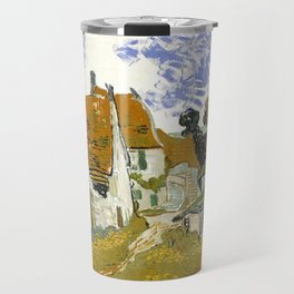 Vincent van Gogh "Street in Auvers-sur-Oise" Travel Mug