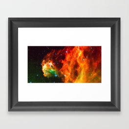 Spaceplosion Framed Art Print