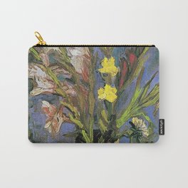 Vincent Van Gogh Vase with Gladioli 1886 Carry-All Pouch