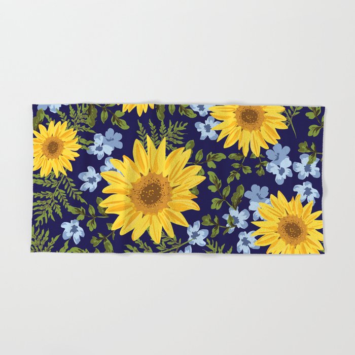 Sunflower yellow store bath towels