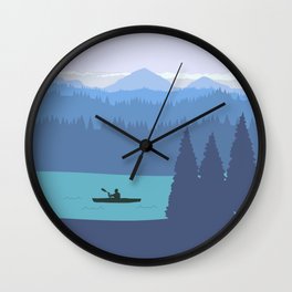 It's always a good day to paddle Wall Clock