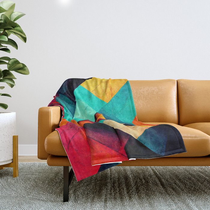 Illusion (Textured) Throw Blanket