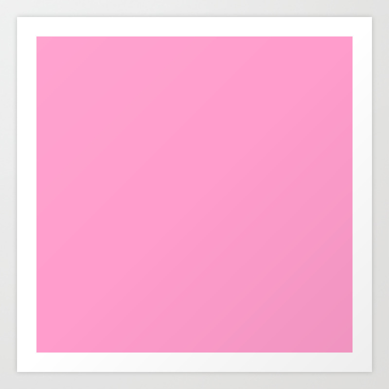 Soft Pastel Pink Color Therapy Art Print By Desertsart Society6