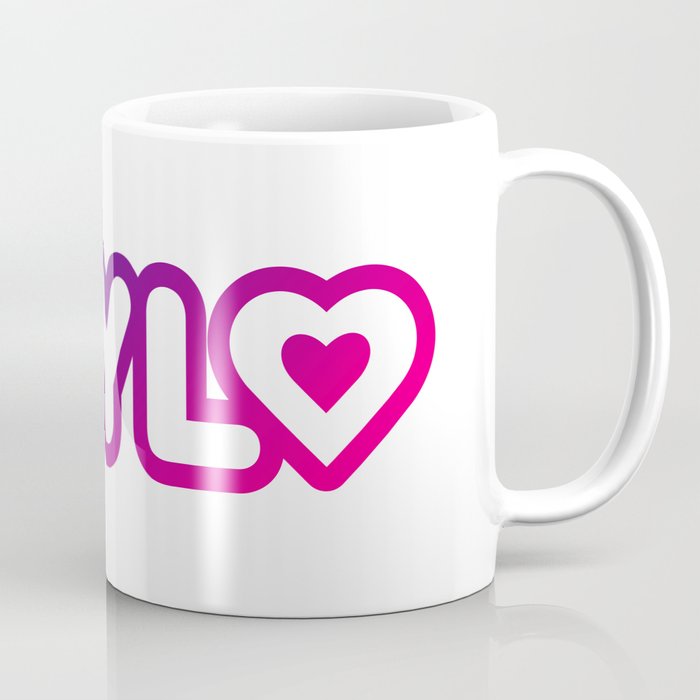 Reylo Bi Heart Coffee Mug