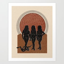 Sun Goddess | 2 Art Print