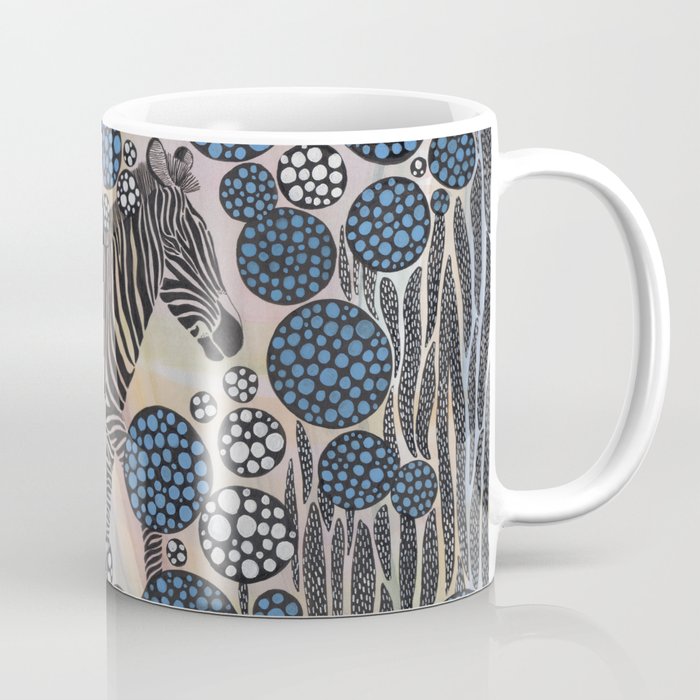 Zebra walking Coffee Mug