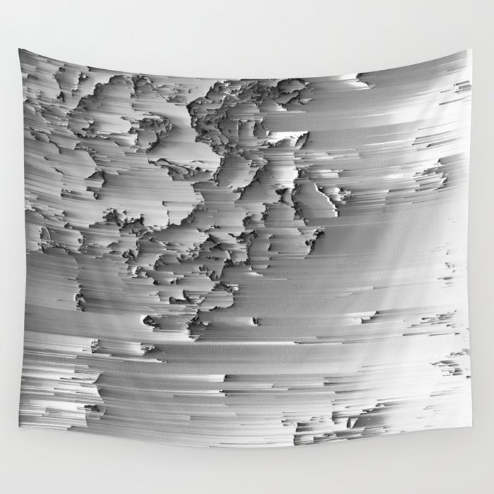 Japanese Glitch Art No 2 Wall Tapestry