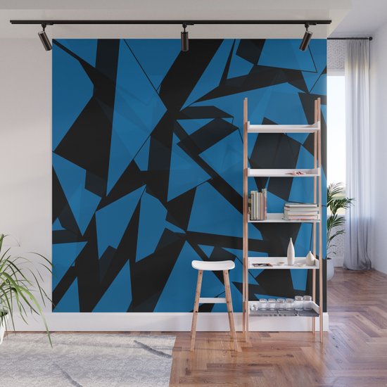 3d Broken Glass Wall Mural By Creativebd Society6