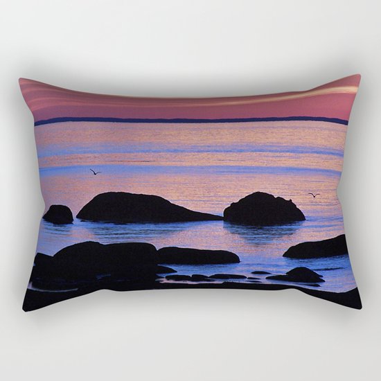 Nature's Evening Kiss Rectangular Pillow