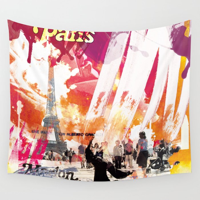 Paris Wall Tapestry