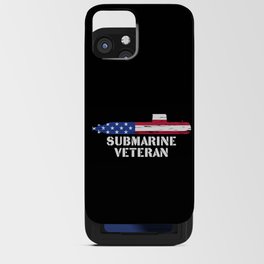 Submarine Veteran Submariner US Military iPhone Card Case