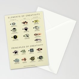 Elements and Principles of Creativity Stationery Cards