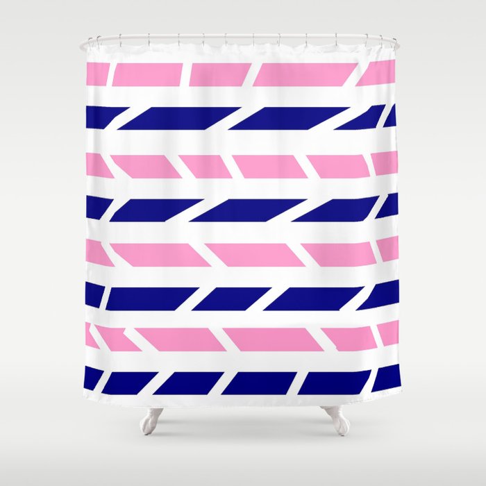 Mariniere marinière variation IX Shower Curtain