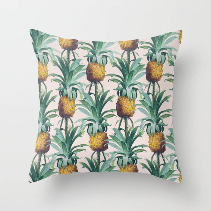 Pineapple Trellis Throw Pillow