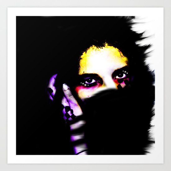 Against the Cold Art Print