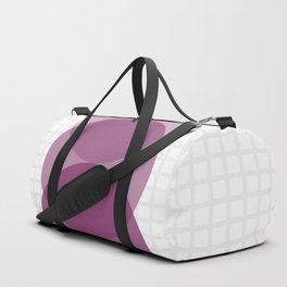 Grid retro color shapes 18 Duffle Bag