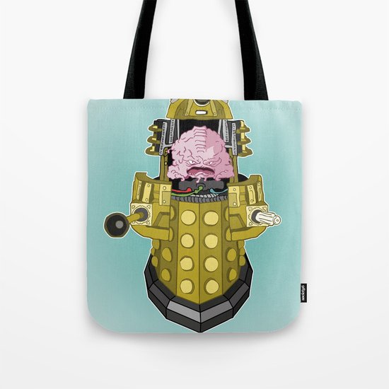 Kralek: Exterminate the Turtles! Tote Bag