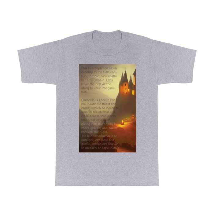 Dracula Castel, Transylvania T Shirt