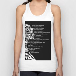 If You Want To Be With Me Unisex Tank Top