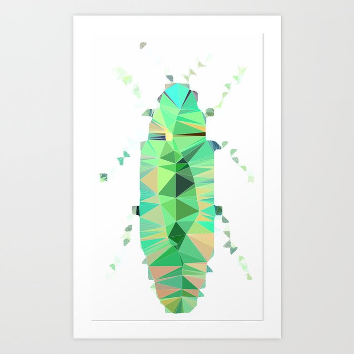 Geometric Entomology IV Art Print