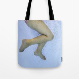 popular #contemporary photo of legs in a pool Tote Bag