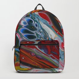 Cell magic Backpack | Paint, Yellow, Painting, Texture, Abstract, Colorful, Wallpaper, Background, Blue, Vandalism 