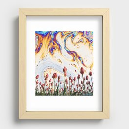 Can you smell the flowers? Recessed Framed Print